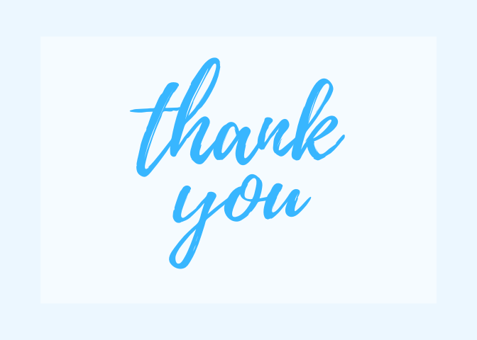 thank you